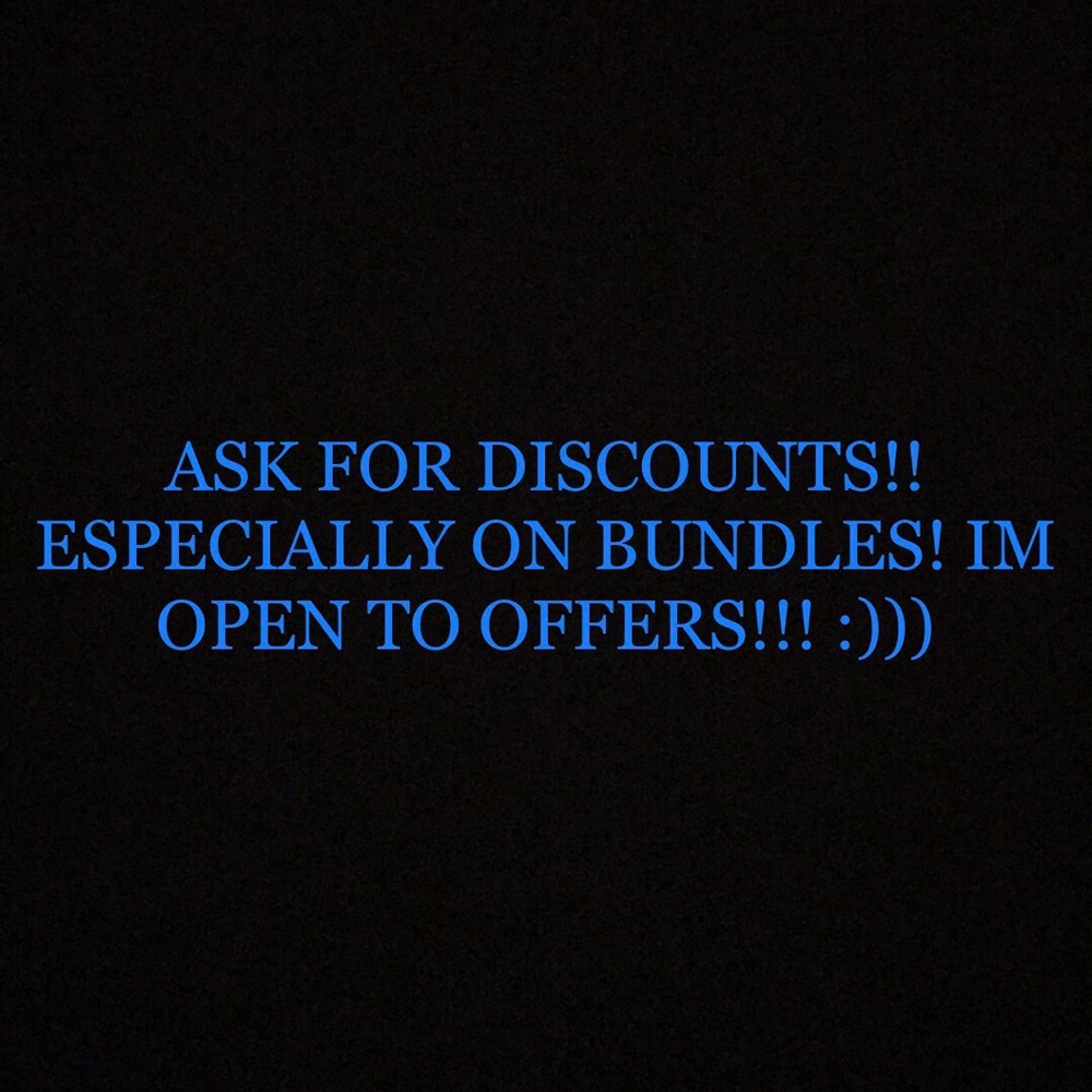 Trying to sell as many clothes as possible!